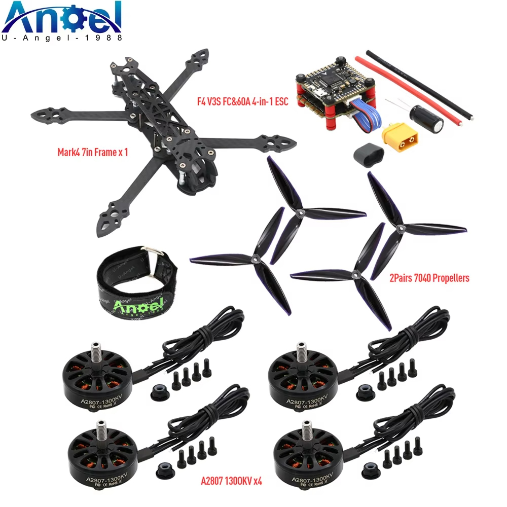 Drone Kit Beginner - Mark4 Mark 4 7 inç 295mm