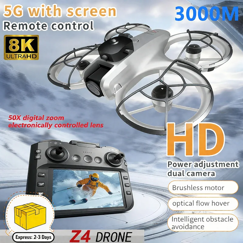 Yeni MINI Z4 Drone 4K Profesyo - Drone Kit Professional incelemesi ve fiyatı